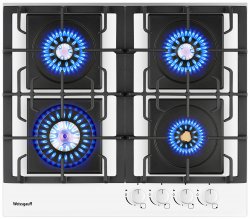 Варочная панель Weissgauff HGG 6445 WH Volcano Burner