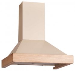 Кухонная вытяжка Pyramida KH Wood 60 ivory