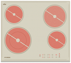 Варочная панель Hyundai HHE 6450 BE