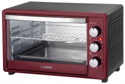 Минипечь Lumme Lu-1710 бордовый гранат