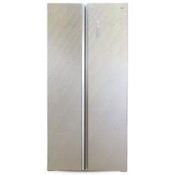 Холодильник Ginzzu NFK-465 Gold Glass