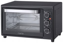 Минипечь Marta MT-4265 черный жемчуг