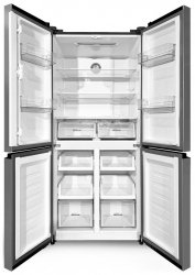 Холодильник Ginzzu NFK-515 стальной