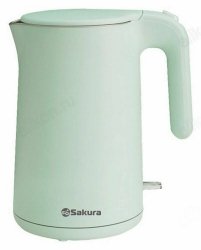 Электрический чайник Sakura SA-2169GR Premium фисташковый