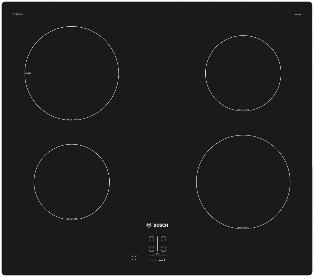 Встраиваемая индукционная панель bosch