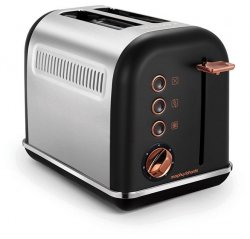 Тостер Morphy Richards Accents Rose Gold Black 2 Slice 222016