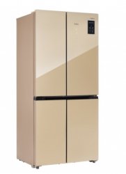 Холодильник Tesler RCD-482I beige glass