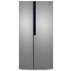 Холодильник Ginzzu NFK-440 стальной