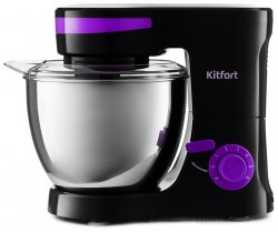 Миксер Kitfort KT-3044-1 черный/фиолетовый