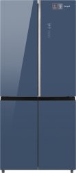 Холодильник Weissgauff WCD 590 Inverter Premium Biofresh Blue Glass