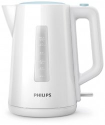 Электрический чайник Philips HD9318 белый/голубой