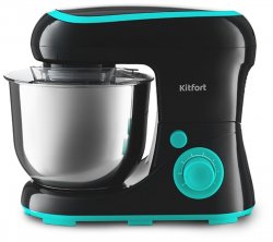 Миксер Kitfort KT-3046-2 черный/бирюзовый