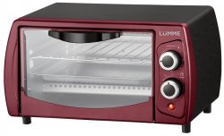 Минипечь Lumme Lu-1705 бордовый гранат