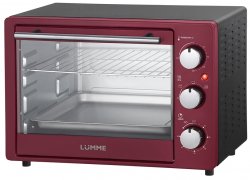 Минипечь Lumme Lu-1708 бордовый гранат