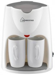 Кофеварка Homestar HS-2020 белая