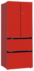 Холодильник Tesler RFD-361I red